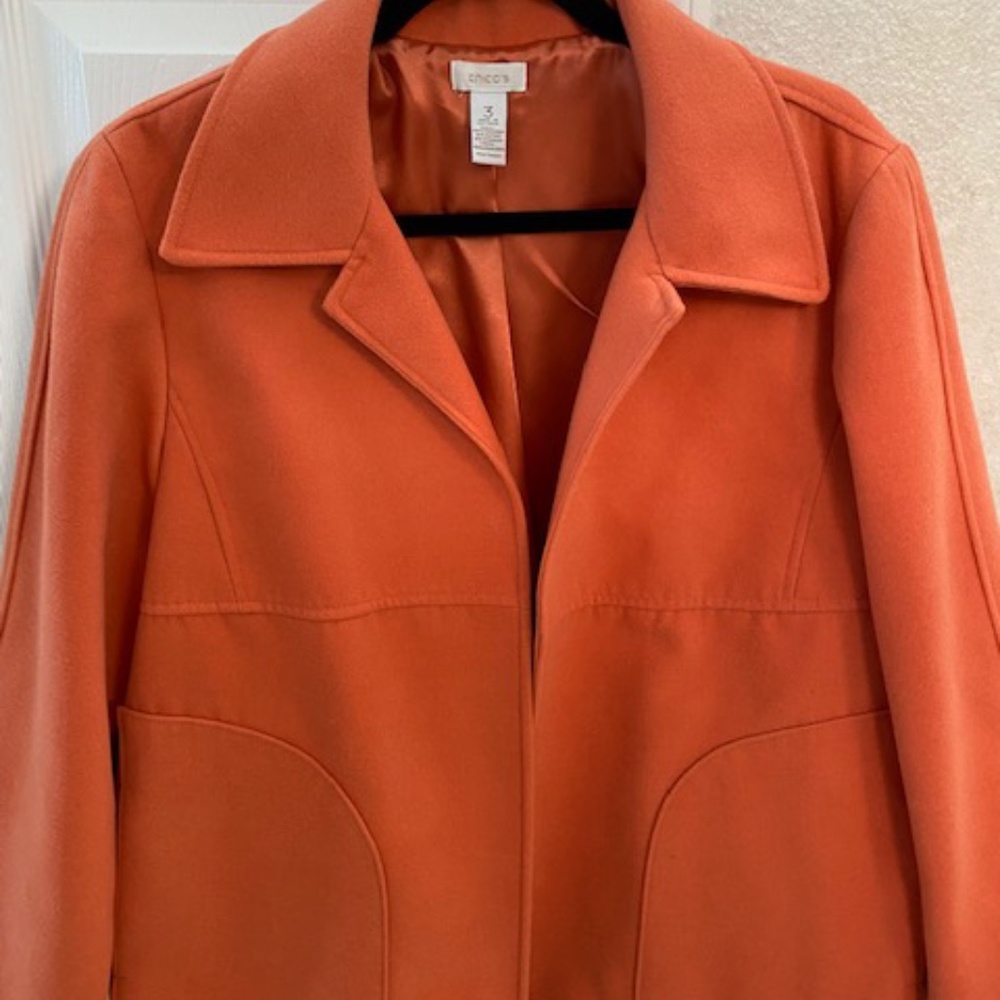 Chicos " Coral"  Blazer /Jacket     Size 3